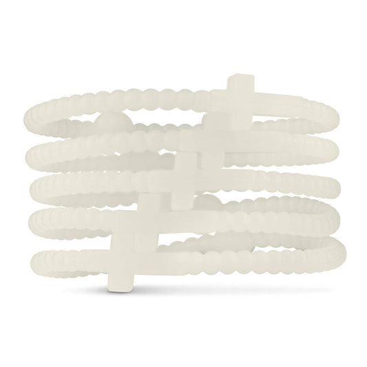 Glow in the Dark Cross Bracelets