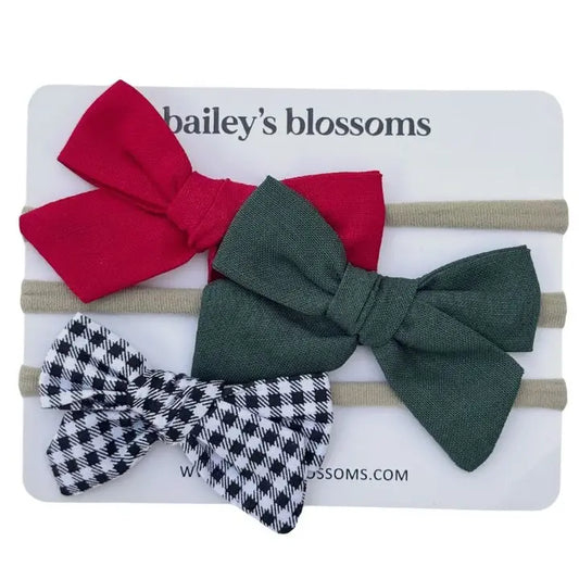 Classic Christmas Nylon Headbands