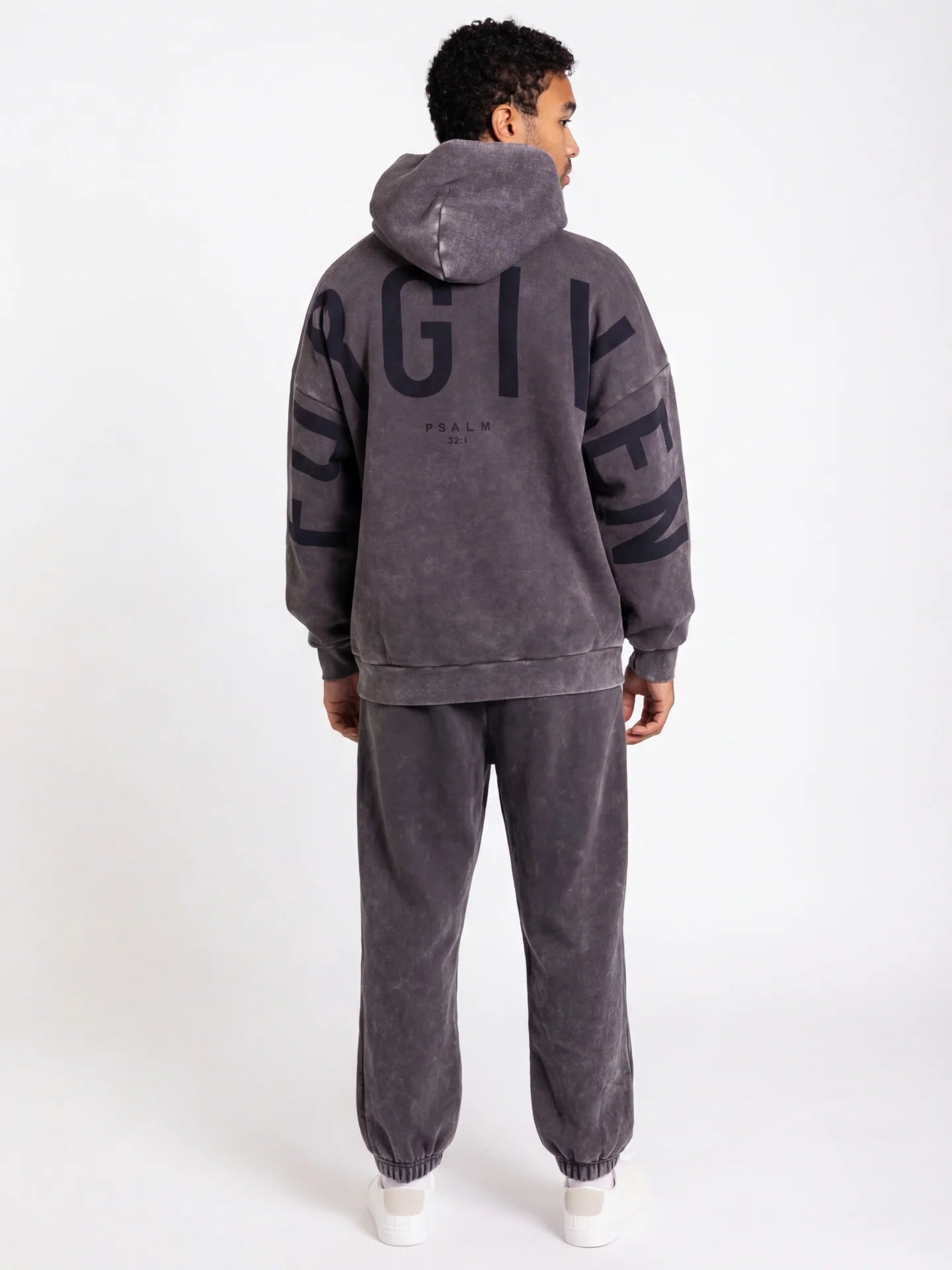 Forgiven Hoodie- Snow Wash Dark