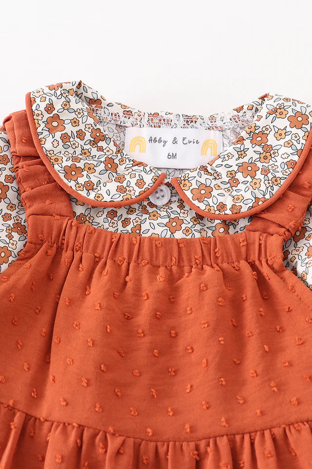 Terracotta Floral Set