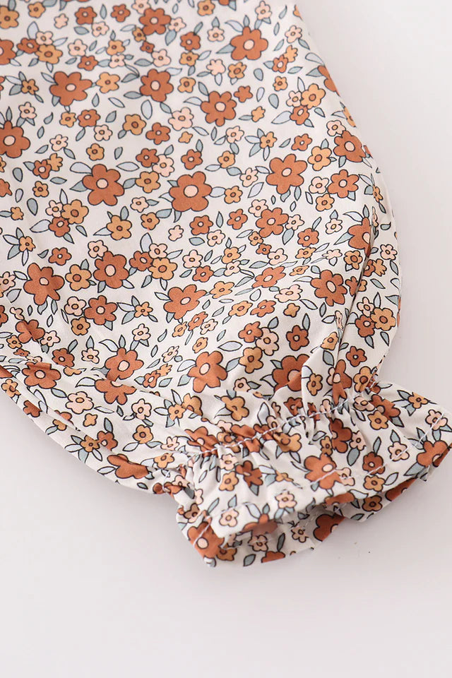 Terracotta Floral Set