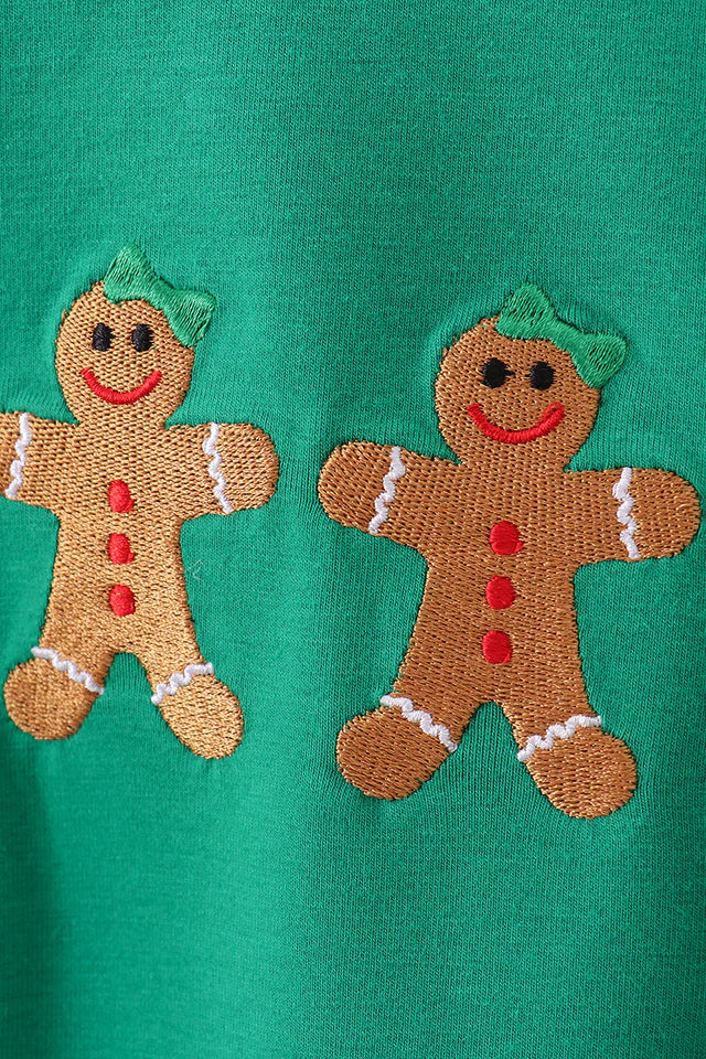 Gingerbread Ruffles top