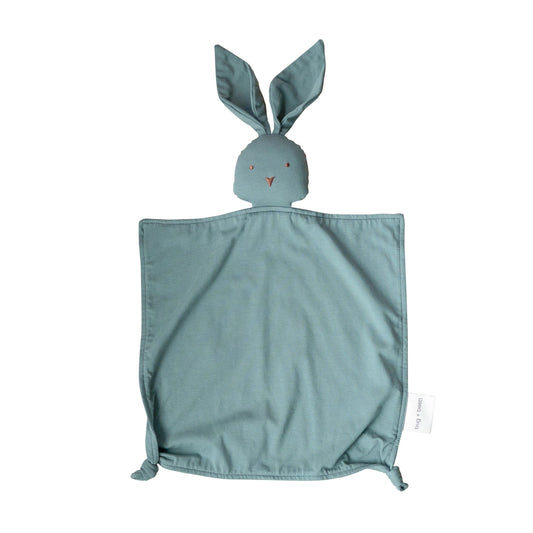Organic Cotton Bunny Lovey- Basil