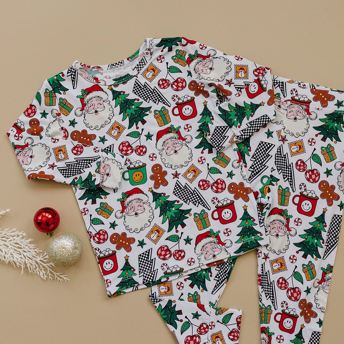 Christmas Vibes Bamboo Jammies- two piece