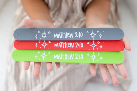 Matthew 2:10 Slap Bracelet