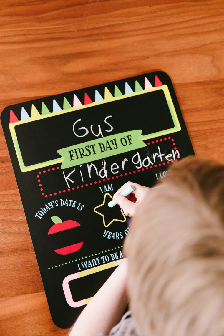 School Day Chalkboard