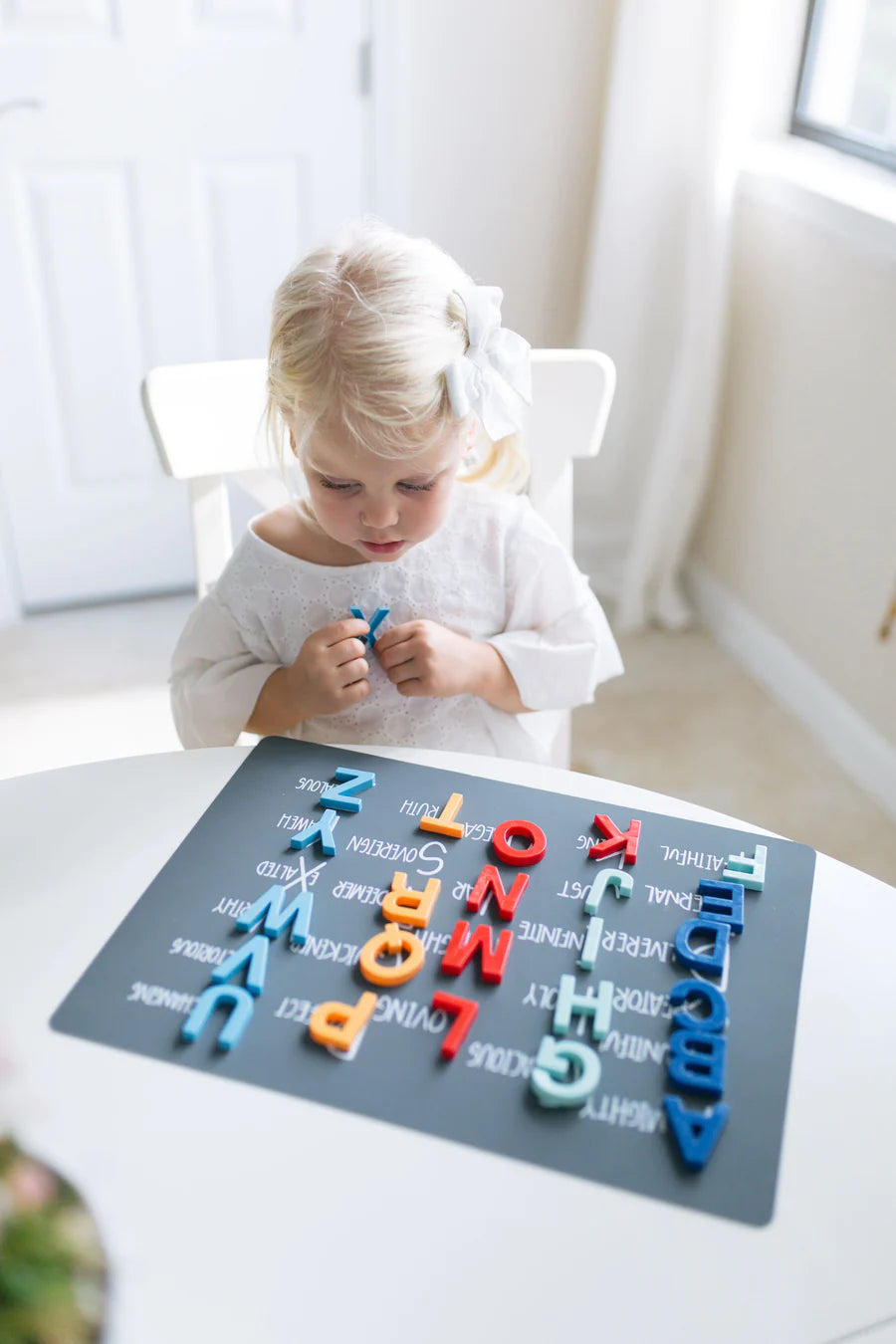 ABC's of God placemat