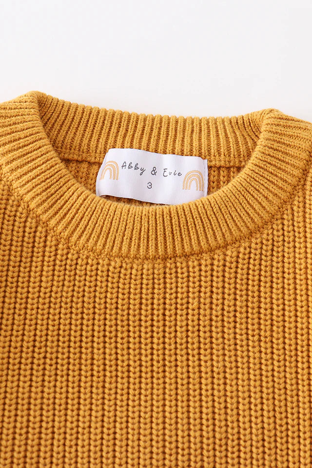 Mustard Sweater