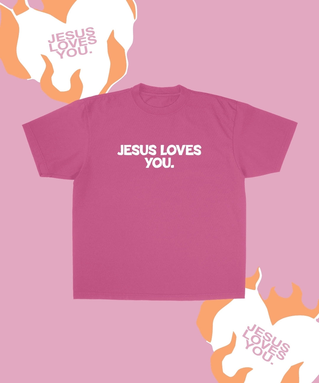 Good News Tee- Berry