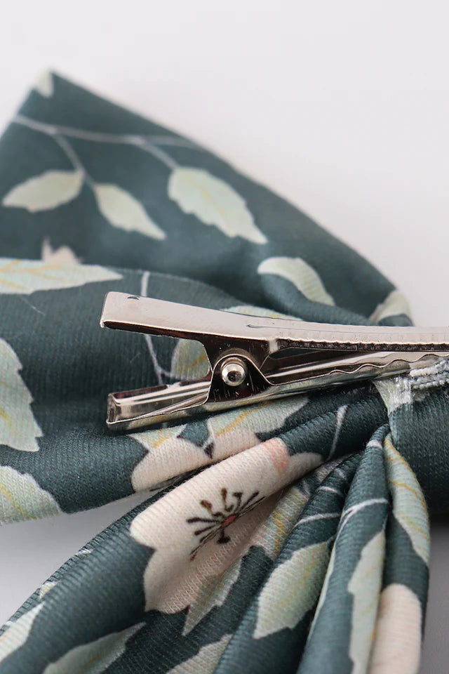 Green Forest Sailor Bow