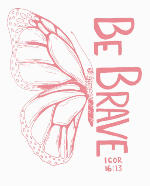 Be Brave devotional card set for girls