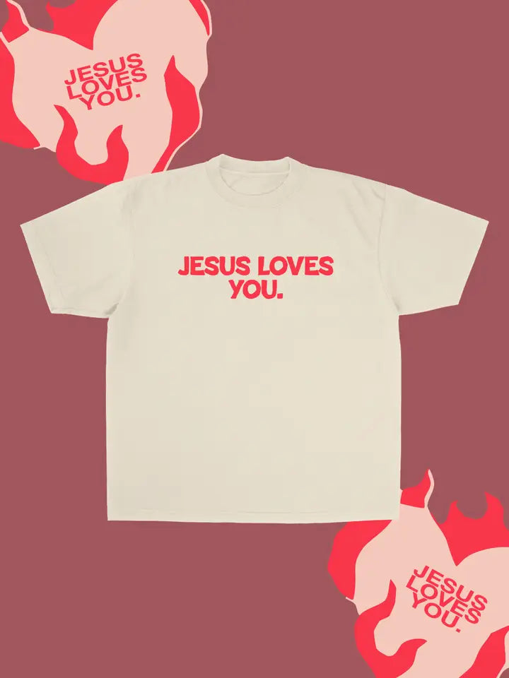 Good News Tee- Sand