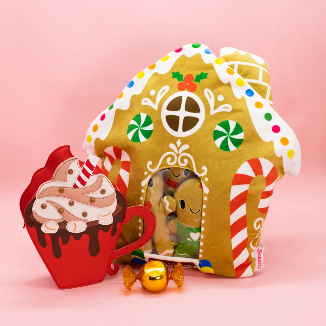 Gingerbread House Plushies