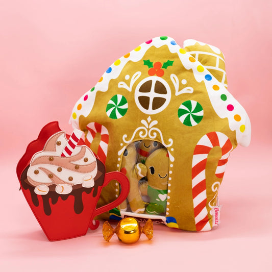 Gingerbread House Plushies