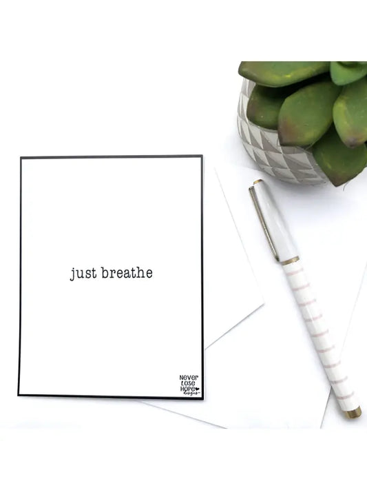 Just Breathe card