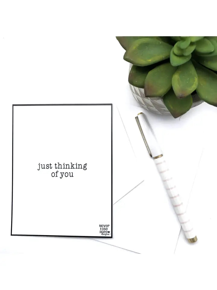 Thinking of you card