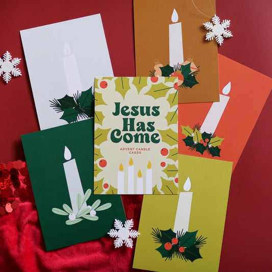 Advent Candle Card Set