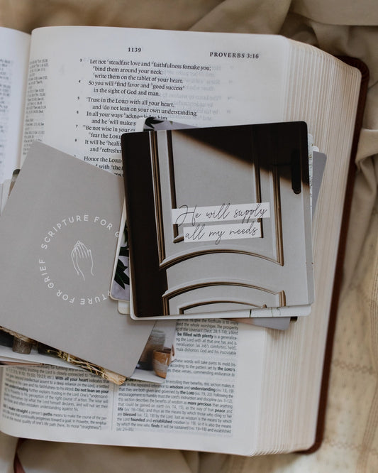 Scripture for Grief Cards