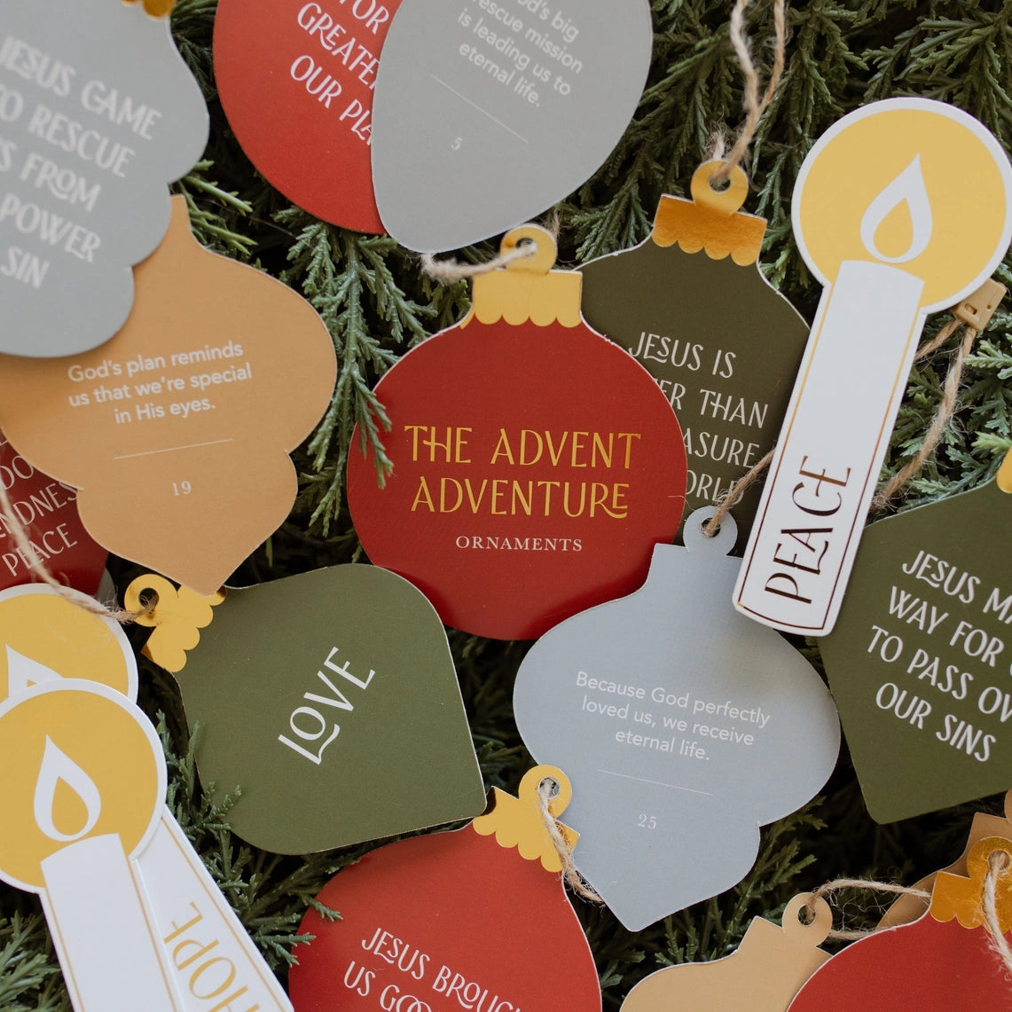 Advent Adventure Ornaments
