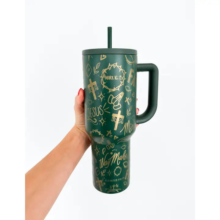 Bold Faith Allover Tumbler
