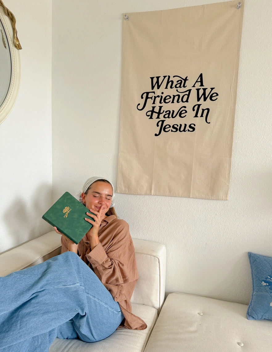 What a Friend Tapestry