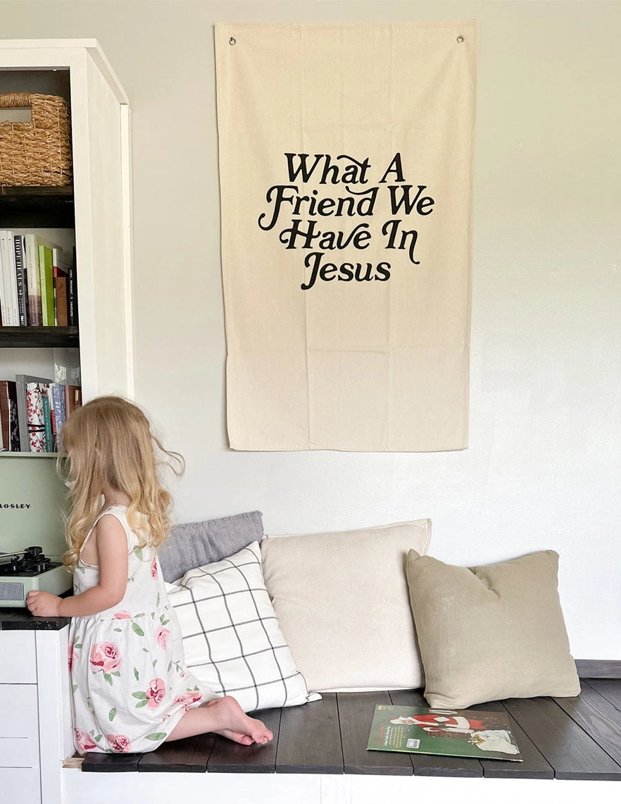What a Friend Tapestry