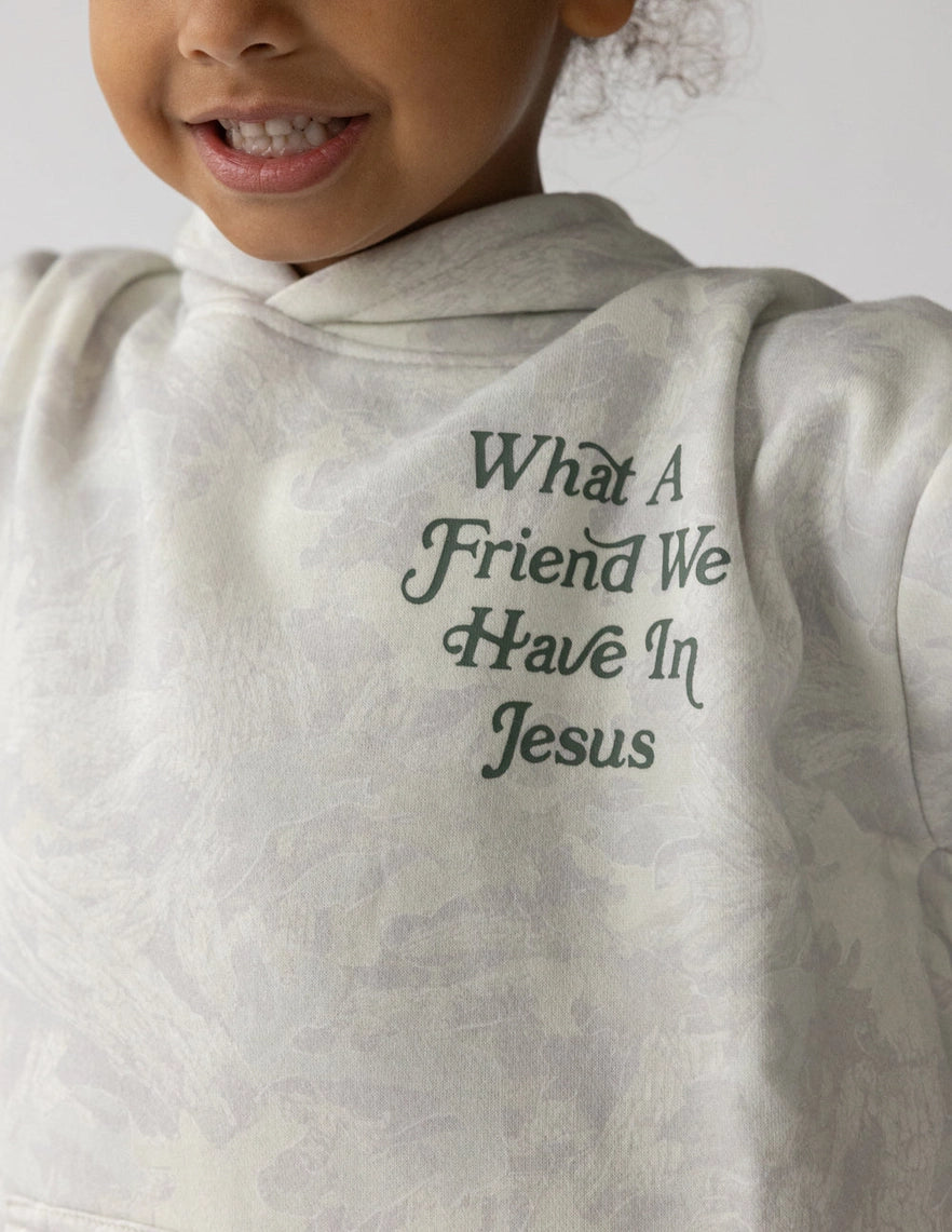 What A Friend Camo Hoodie