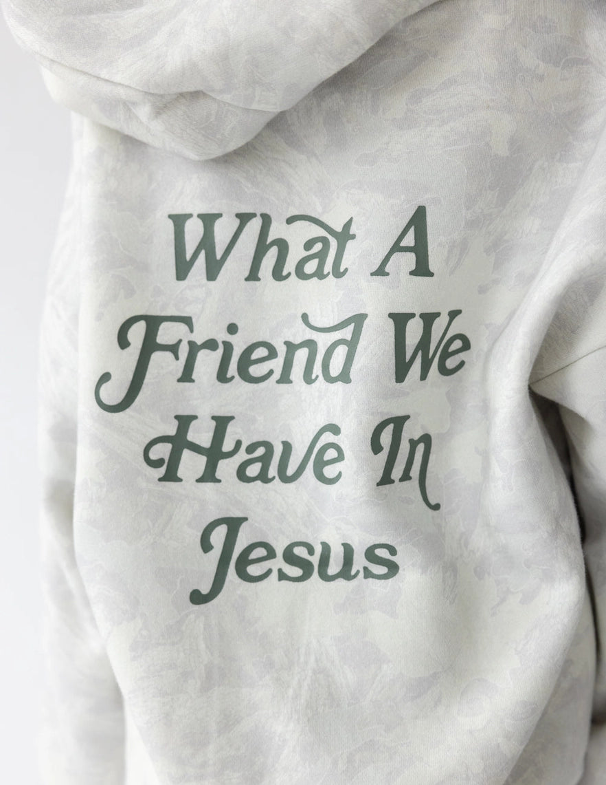 What A Friend Camo Hoodie