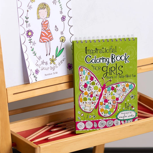 The Inspirational Coloring Book for Girls