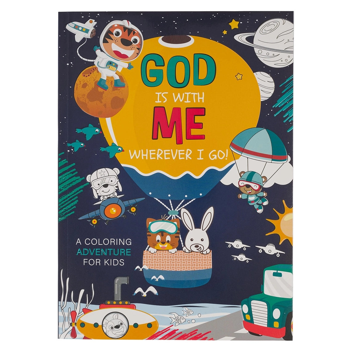 God is With Me Coloring Book
