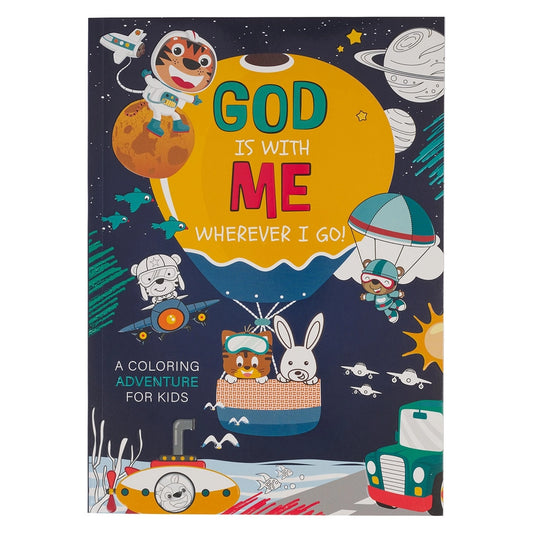 God is With Me Coloring Book