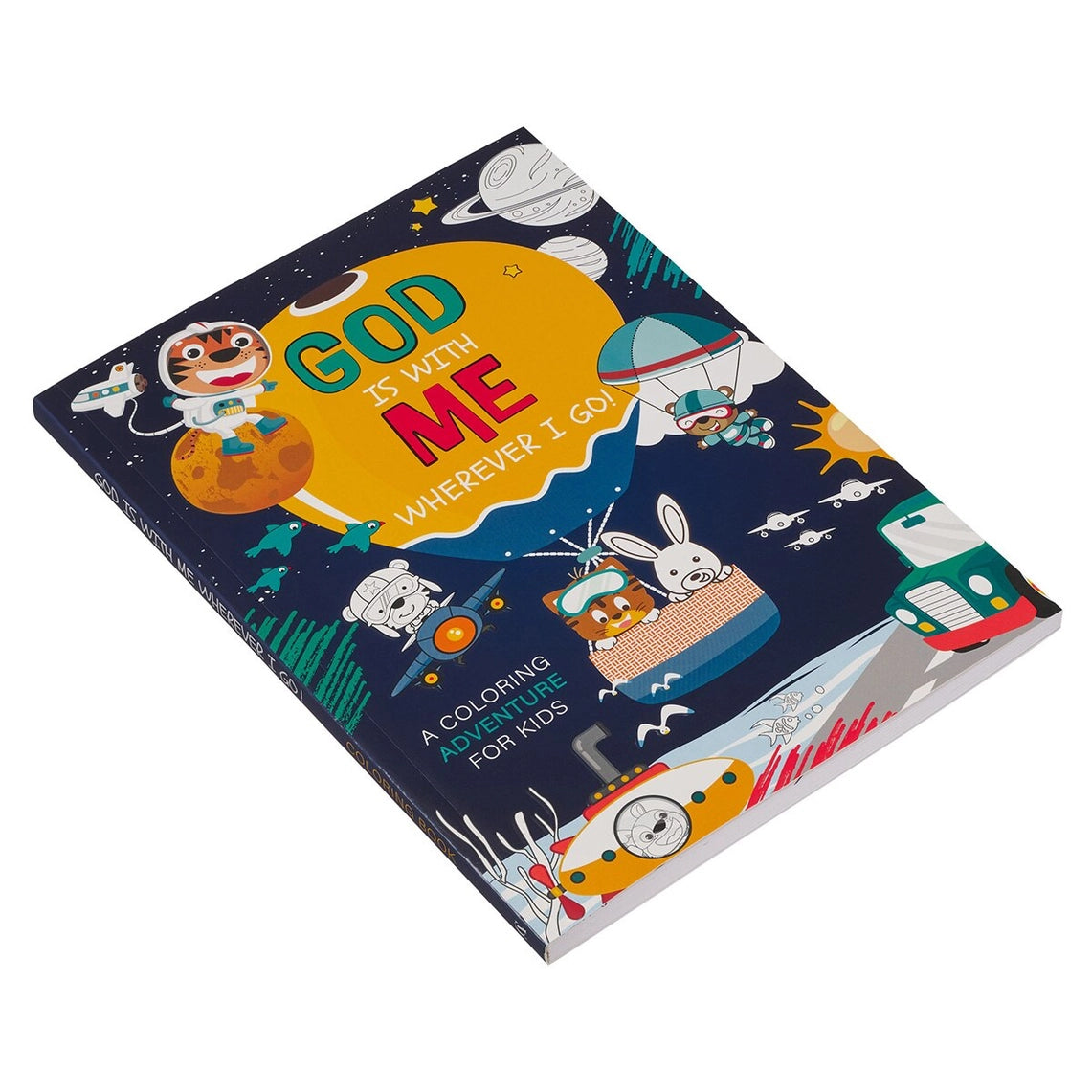 God is With Me Coloring Book
