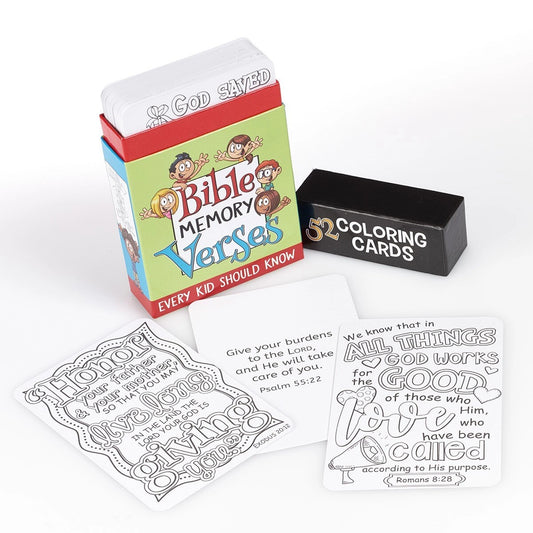 Bible Verse Coloring Cards
