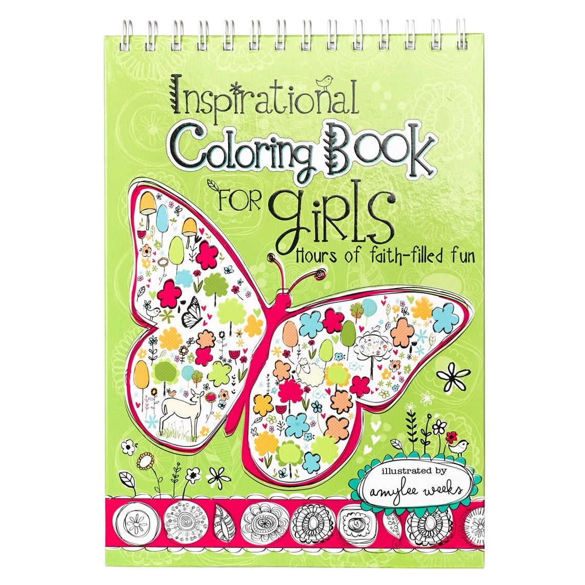 The Inspirational Coloring Book for Girls