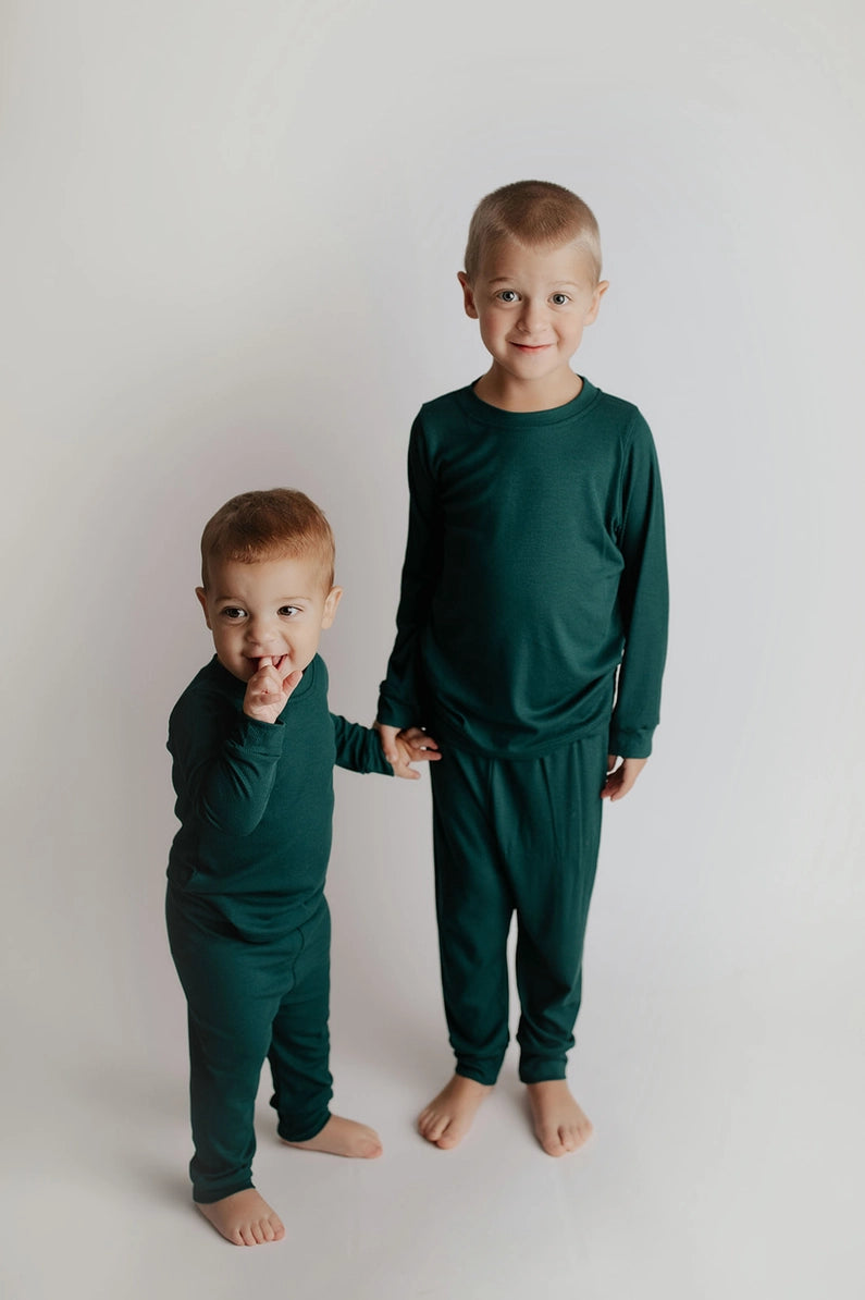 Forest Ribbed Jammies