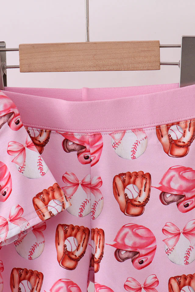 Bows and Baseball Jammies