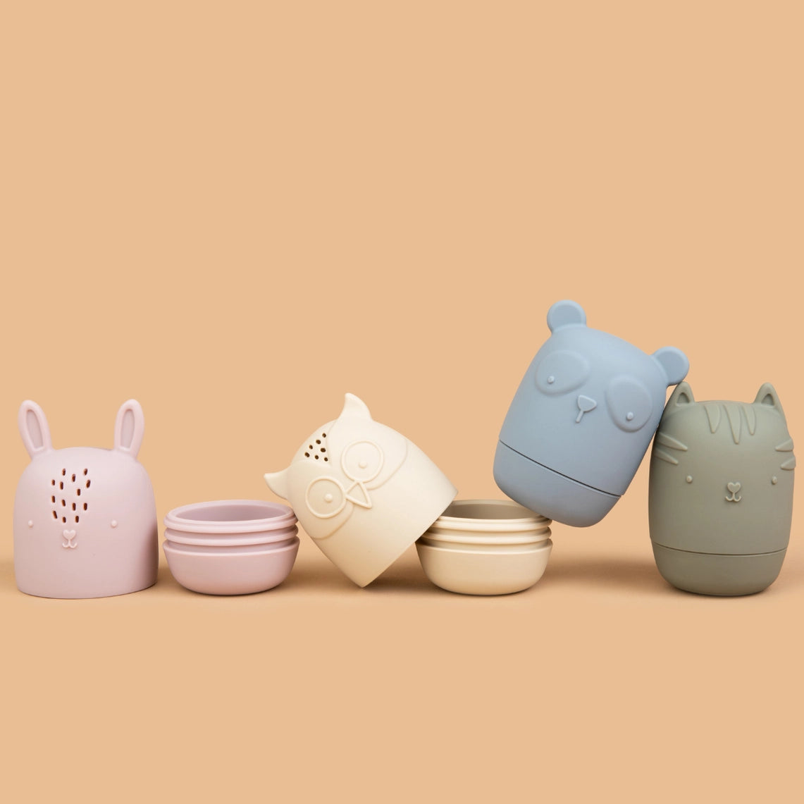 Bath Buddies Silicone Toys
