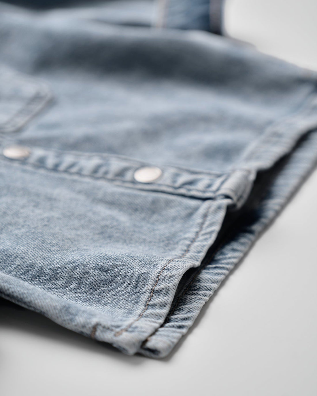 Little Bipsy Hooded Denim Jacket