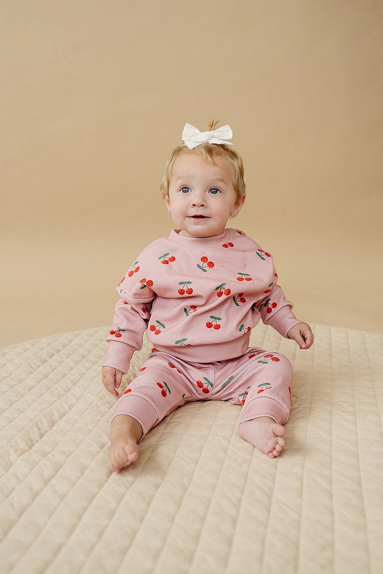 Cherry Jogger Set