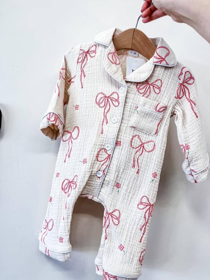 Coquette Bow Romper