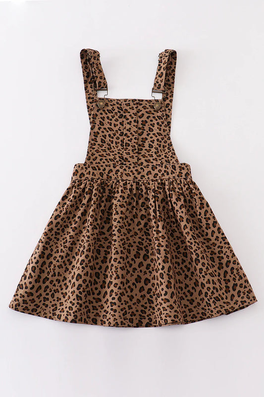 Leopard Overall Dress