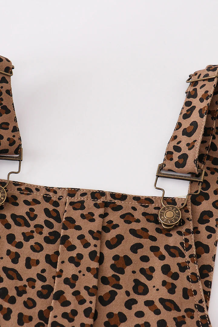 Leopard Overall Dress