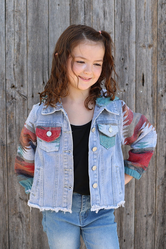 Aztec and Denim Jacket