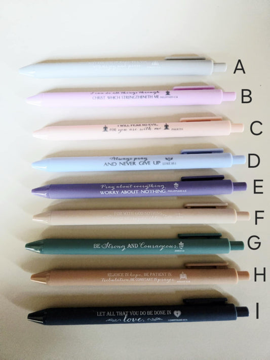 Bible Verse Pens