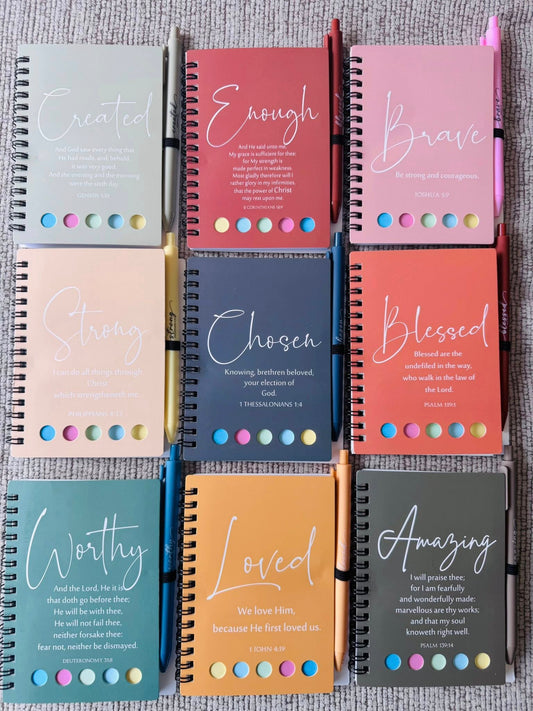 Faith Based Notebook and Pen