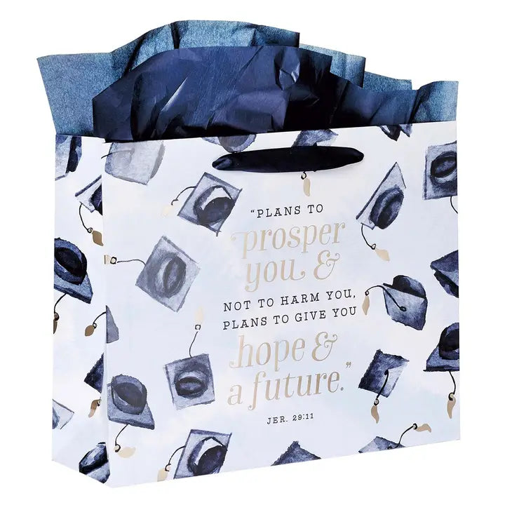 Jeremiah 29:11 Congrats Grad Gift Bag and Card