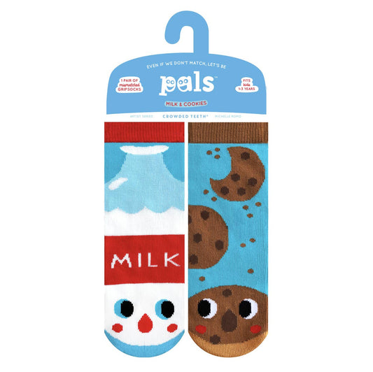 Cookies and Milk Pals socks