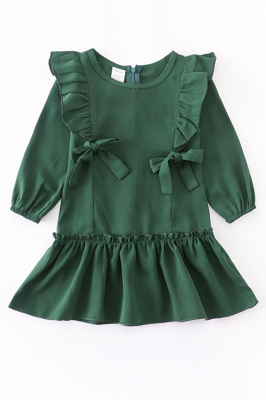 Ruffled Bow Dress