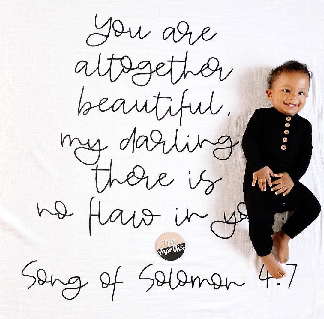 Song of Solomon 4:7 swaddle