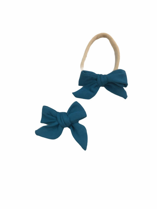 Sailor bow clips/headband